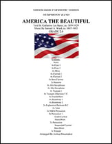 American the Beautiful Concert Band sheet music cover